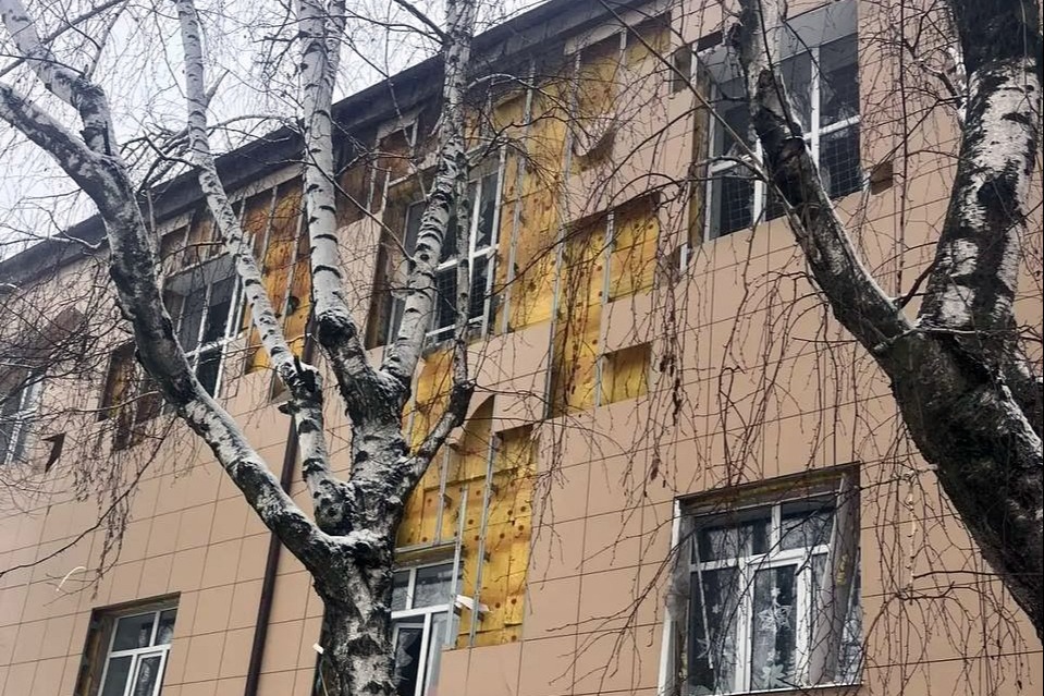 В результате атаки БПЛА пострадала Воронежская православная гимназия