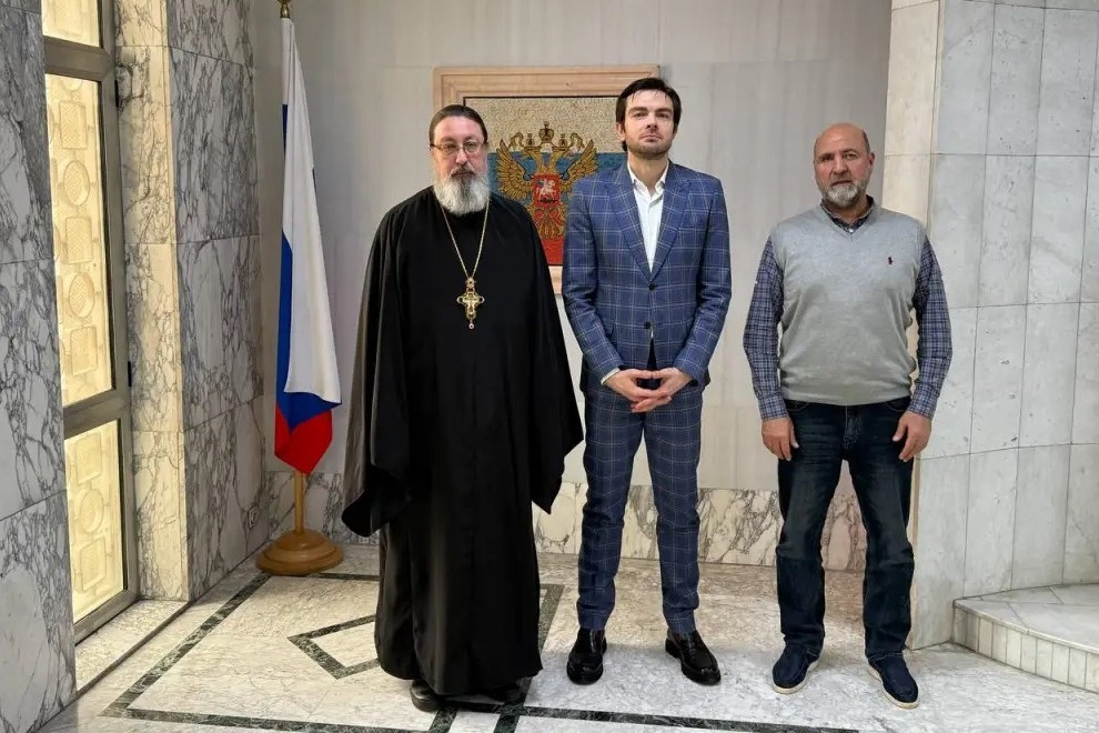 Состоялась встреча представителя Русской Православной Церкви с временным поверенным в делах Российской Федерации в Сирии