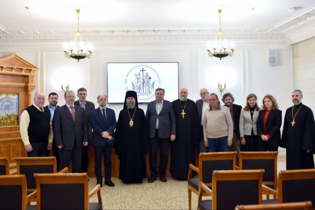 В Общецерковной аспирантуре состоялось заседание Объединенного диссертационного совета по теологии