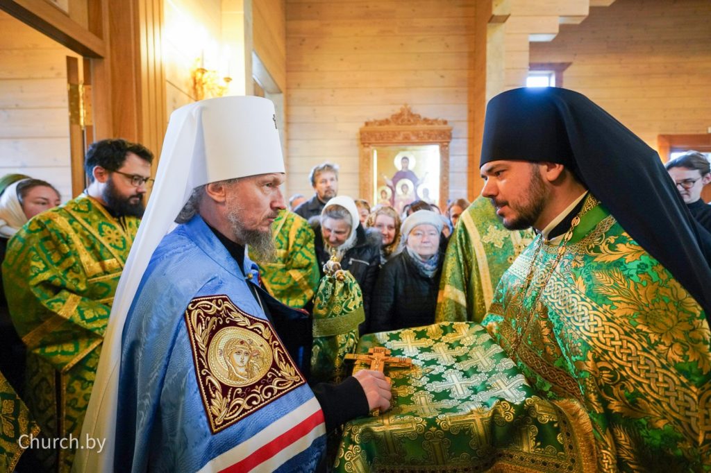 Патриарший экзарх всея Беларуси возглавил в Слуцке торжества по случаю дня памяти праведной Софии, княгини Слуцкой