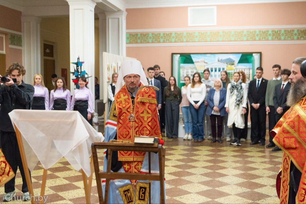 Состоялась встреча руководства, преподавателей и студентов Белорусского национального технического университета с Патриаршим экзархом всея Беларуси