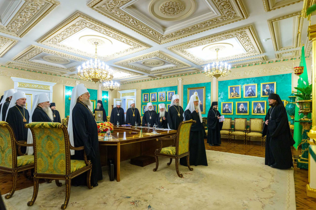 Состоялось заседание Священного Синода Русской Православной Церкви