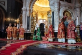Патріарше слово після Пасхальної великої вечірні у Храмі Христа Спасителя