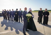 Святейший Патриарх Кирилл прибыл в Калининград (видео)
