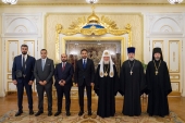 Святіший Патріарх Кирил зустрівся з генеральним секретарем Ради мусульманських старійшин