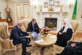 Святіший Патріарх Кирил зустрівся з губернатором Брянської області та головою Брянської митрополії