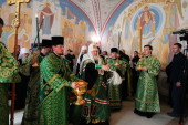 Патриарший визит на Валаам. Освящение храма в честь Валаамской иконы Божией Матери (фото)