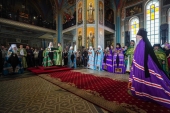 Слово Святейшего Патриарха Кирилла при вручении архиерейского жезла Преосвященному Авелю (Пивоварову), епископу Губкинскому и Грайворонскому