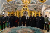Встреча Святейшего Патриарха Кирилла с делегацией Маланкарской Ортодоксальной Сирийской Церкви (фото)