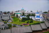 Патриарший визит в Татарстанскую митрополию. Божественная литургия в Казанском соборе г. Казани (фото)