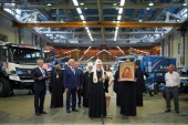 Святіший Патріарх Кирил відвідав завод «КАМАЗ» у Набережних Човнах