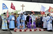 На границе России и Белоруссии состоялась встреча XXI Международного Одигитриевского крестного хода