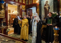 His Holiness Patriarch Kirill holds prayer service ahead of Russia-US Presidents' meeting in Alaska