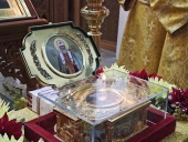 Состоялось принесение мощей святителя Тихона, Патриарха Всероссийского, в Новгородскую митрополию